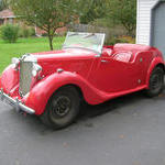 MG YT Before loading for the trip home