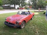 1975 MG MGB MkIV Crusty Rusty Red Sam M
