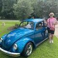 1968 Volkswagen Beetle Metallic Blue Ira Skip Vail
