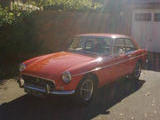 1971 MG MGB GT Blaze Orange Adam Bradley